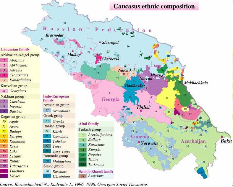 South Caucasus maps | Eurasian Geopolitics