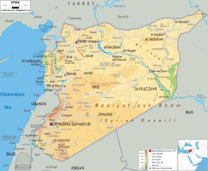 Syria-physical-map